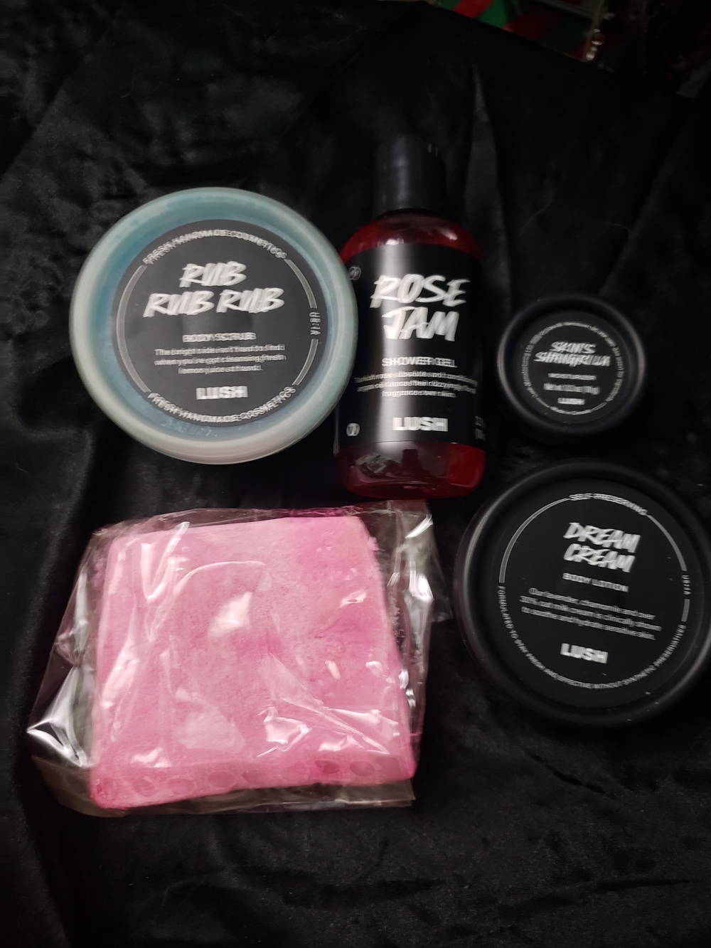 Lush Rose Jam, Comforter, Skin Shangrila, Sakura, Dream Cream Bundle New